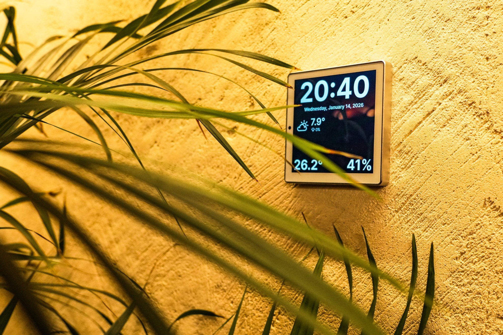 In-wall Aurihome control panel